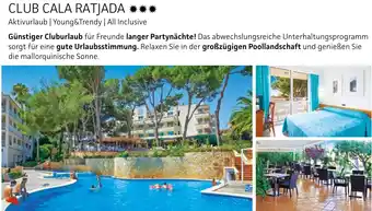 Alltours Club cala ratjada Angebot