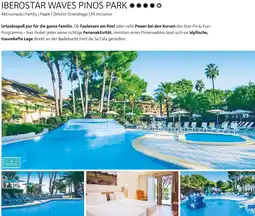 Alltours Iberostar waves pinos park Angebot