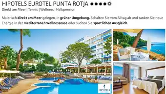 Alltours Hipotels eurotel punta rotja Angebot