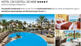 Alltours Hotel cm castell de mar Angebot