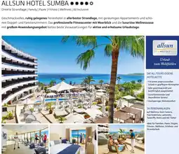 Alltours Allsun hotel sumba Angebot