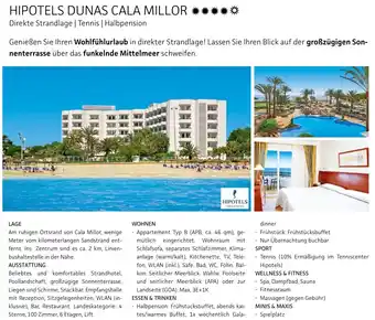 Alltours Hipotels dunas cala millor Angebot