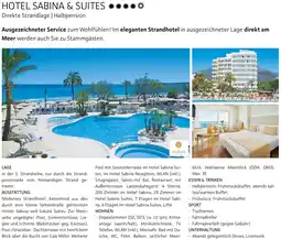 Alltours Hotel sabina & suites Angebot