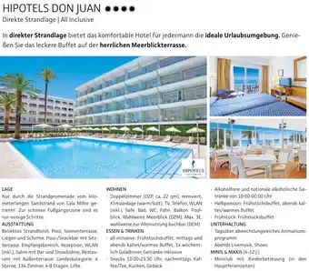 Alltours Hipotels don juan Angebot