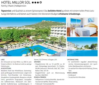 Alltours Hotel millor sol Angebot