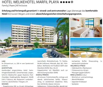 Alltours Hotel welikehotel marfil playa Angebot