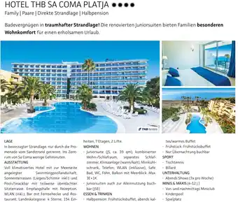 Alltours Hotel thb sa coma platja Angebot