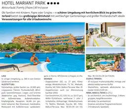 Alltours Hotel mariant park Angebot