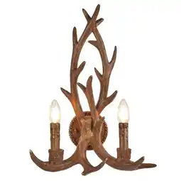 Möbelix Wandleuchte Stag 2lt 6412-2br Angebot