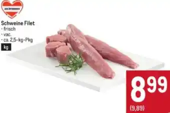 Metro Schweine Filet Angebot