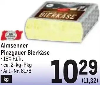 Metro Bierkäse Angebot