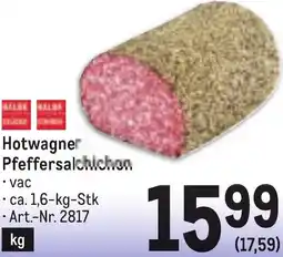 Metro Pfeffersalchichon Angebot