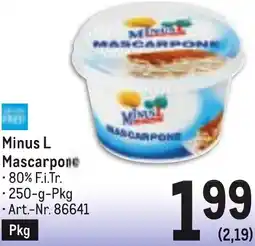 Metro Mascarpone Angebot