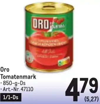 Metro Tomatenmark Angebot