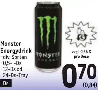 Metro Energydrink Angebot