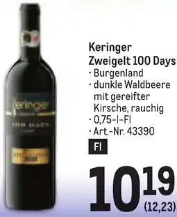 Metro Zweigelt 100 Days Angebot