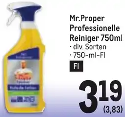 Metro Professionelle Reiniger Angebot