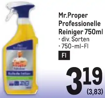 Metro Professionelle Reiniger Angebot