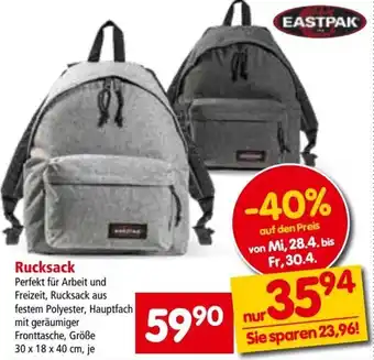 Interspar Rucksack 30x18x40 cm Angebot