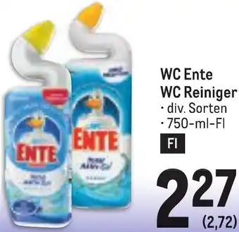 Metro WC Reiniger Angebot