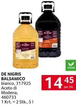 Transgourmet De nigris balsamico Angebot