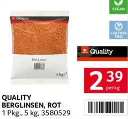 Transgourmet Berglinsen, rot Angebot