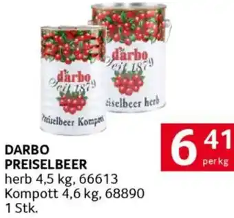 Transgourmet Preiselbeer Angebot