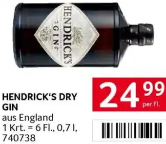 Transgourmet Hendrick's dry gin Angebot