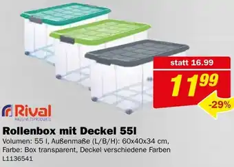 Bauring Rollenbox mit Deckel Angebot