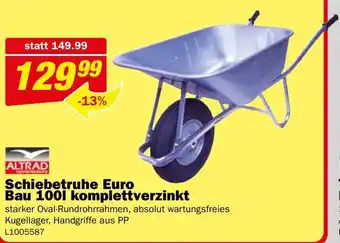 Bauring Schiebetruhe Euro Bau Angebot