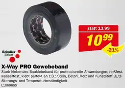 Bauring X-Way PRO Gewebeband Angebot