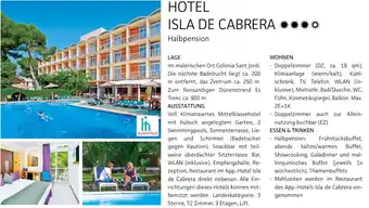 Alltours Hotel isla de cabrera Angebot