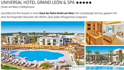 Alltours Universal hotel grand león & spa Angebot