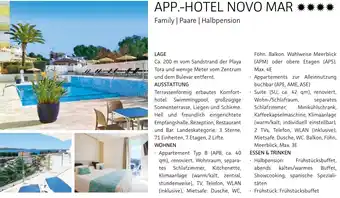 Alltours App.-hotel novo mar Angebot