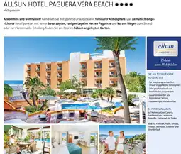 Alltours Allsun hotel paguera vera beach Angebot