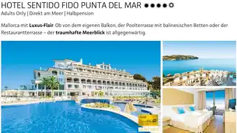 Alltours Hotel sentido fido punta del mar Angebot