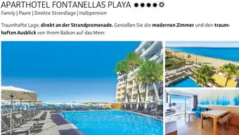 Alltours Aparthotel fontanellas playa Angebot