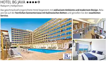 Alltours Hotel bg java Angebot