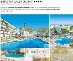 Alltours Iberostar waves cristina Angebot