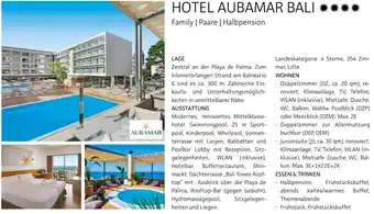 Alltours Hotel aubamar bali Angebot