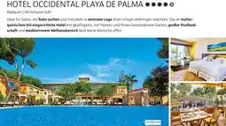 Alltours Hotel occidental playa de palma Angebot