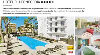 Alltours Hotel riu concordia Angebot