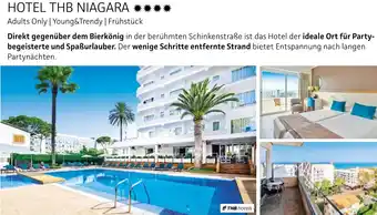 Alltours Hotel thb niagara Angebot