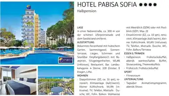 Alltours Hotel pabisa sofia Angebot