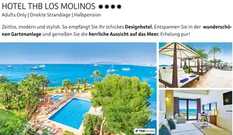 Alltours Hotel thb los molinos Angebot