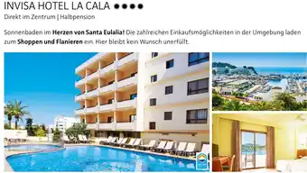 Alltours Invisa hotel la cala Angebot