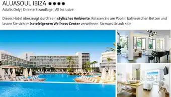 Alltours Aluasoul ibiza Angebot