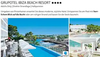 Alltours Grupotel ibiza beach resort Angebot