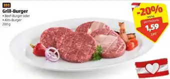 Hofer Bbq Grill Burger 200 g Angebot