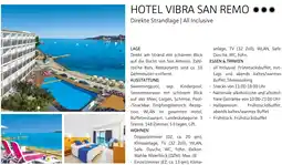 Alltours Hotel vibra san remo Angebot